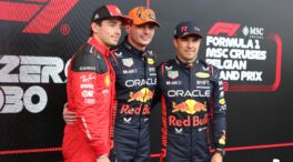 Leclerc se lleva la pole tras la sanción de Verstappen: Sainz cuarto y Alonso noveno