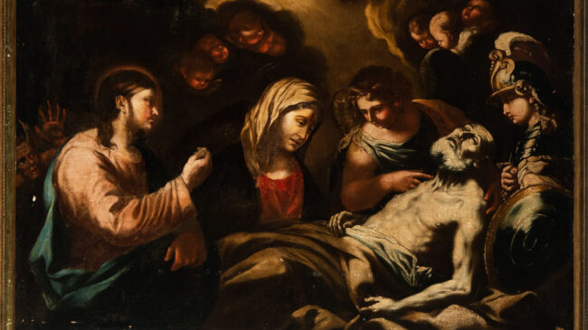 Una pareja de bodegones de Noletti en Templum