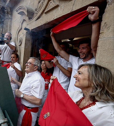 El chupinazo de San Fermín 2023, en imágenes