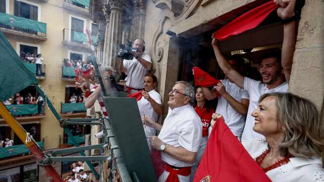 El chupinazo de San Fermín 2023, en imágenes