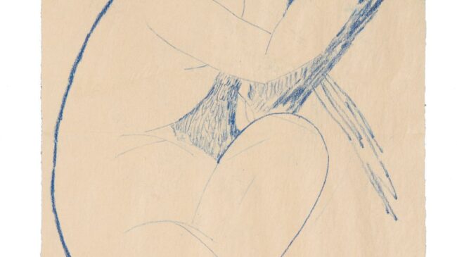 170.800 euros por el dibujo de Modigliani en Fernando Durán