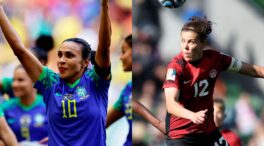 Marta y Sinclair, dos mujeres y un destino: ser las primeras en marcar en seis mundiales