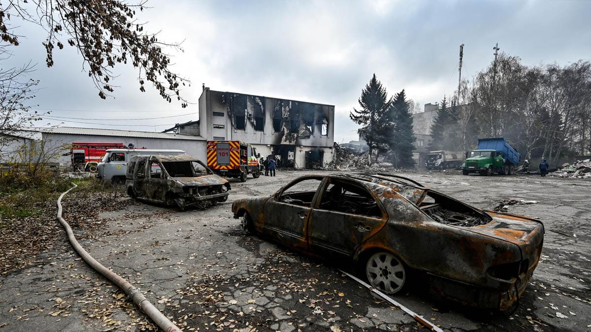 Rusia ataca un centro de ayuda humanitaria en Zaporiyia (Ucrania) y mata a cuatro personas