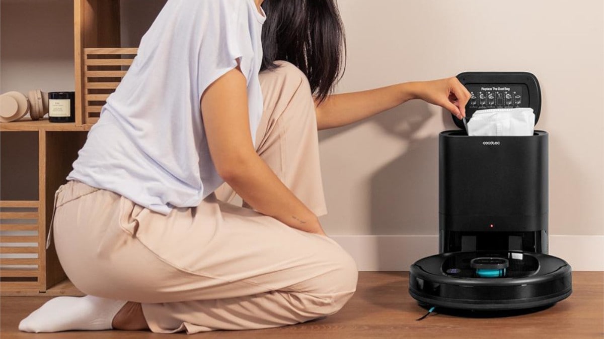 La mejor oferta de : limpia tu hogar sin esfuerzo con este robot  aspirador Cecotec con un 24% de descuento