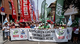 Los funcionarios de Justicia aplazan su huelga indefinida hasta después de las elecciones