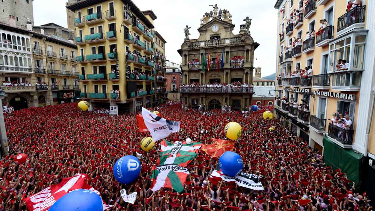 Arrancan los Sanfermines de 2023 con un chupinazo protagonizado por el Osasuna