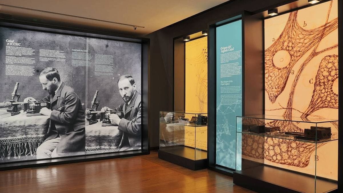 Abre en Madrid la exposición ‘El legado histórico de Santiago Ramón y Cajal’