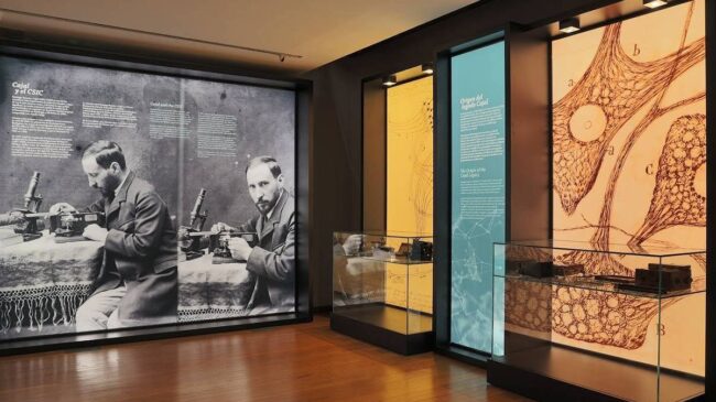 Abre en Madrid la exposición 'El legado histórico de Santiago Ramón y Cajal'