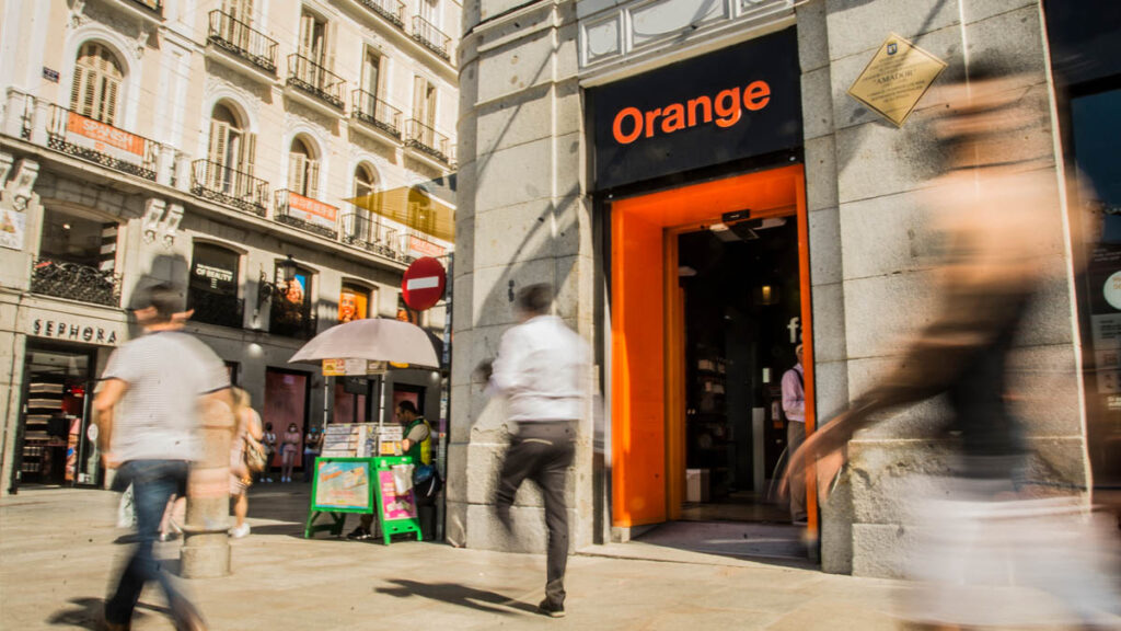 Tienda de Orange en Madrid.