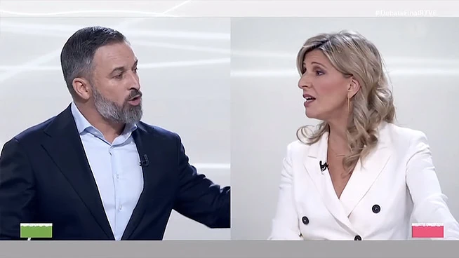 Rifirrafe entre Díaz y Abascal: «Le voy a dar un dato, porque su afirmación no es veraz»