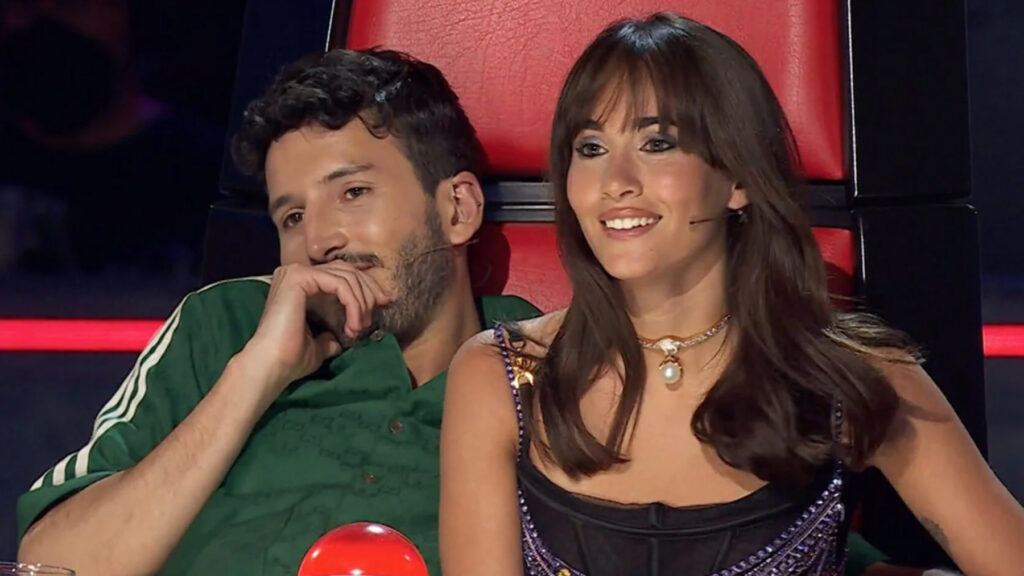 Aitana y Sebastián Yatra en 'La Voz Kids'