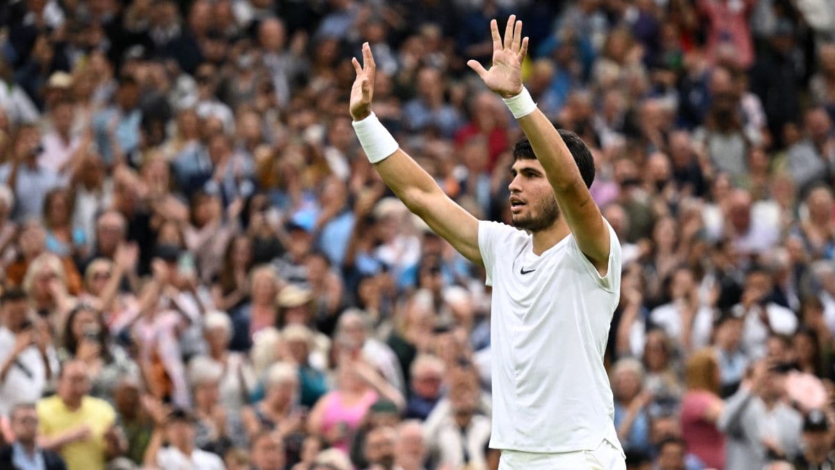 Alcaraz disputará la final de Wimbledon contra Djokovic tras derrotar a Medvedev