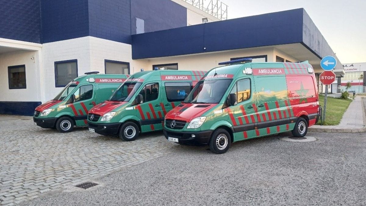 La Fundación SSG dona tres ambulancias para apoyo sanitario en zonas rurales de Marruecos