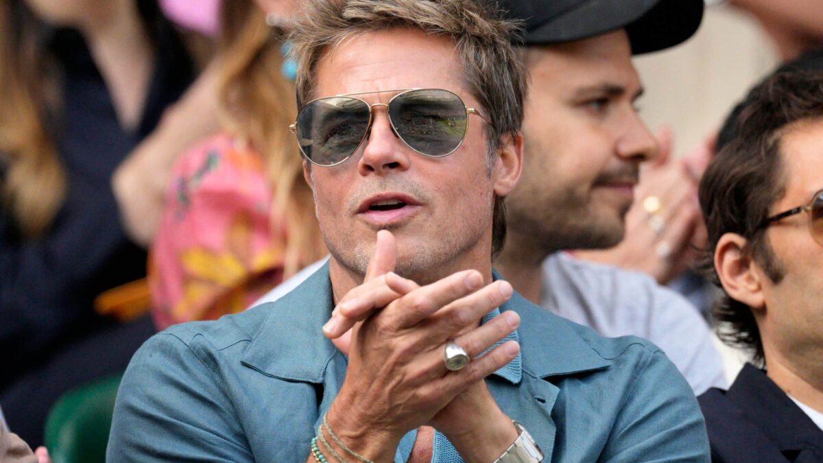 De Brad Pitt a Ariana Grande: los famosos que no se perdieron la final de Wimbledon