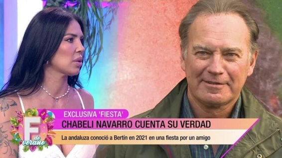 Chabeli Navarro y Bertín Osborne