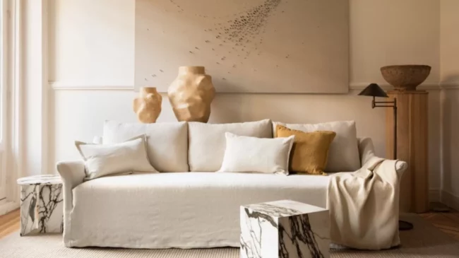 Tejidos para la decoración de interiores que juegan con la luz