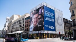 El PSOE pide la retirada de una lona del PP por 'incumplir la normativa electoral'