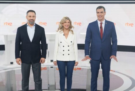 El debate a tres en RTVE, el menos visto de la historia con un presidente presente