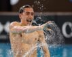 El español Dennis González, primer campeón del mundo en solo libre en natación artística
