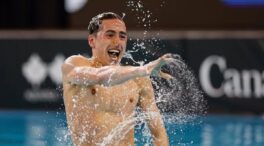 El español Dennis González, primer campeón del mundo en solo libre en natación artística