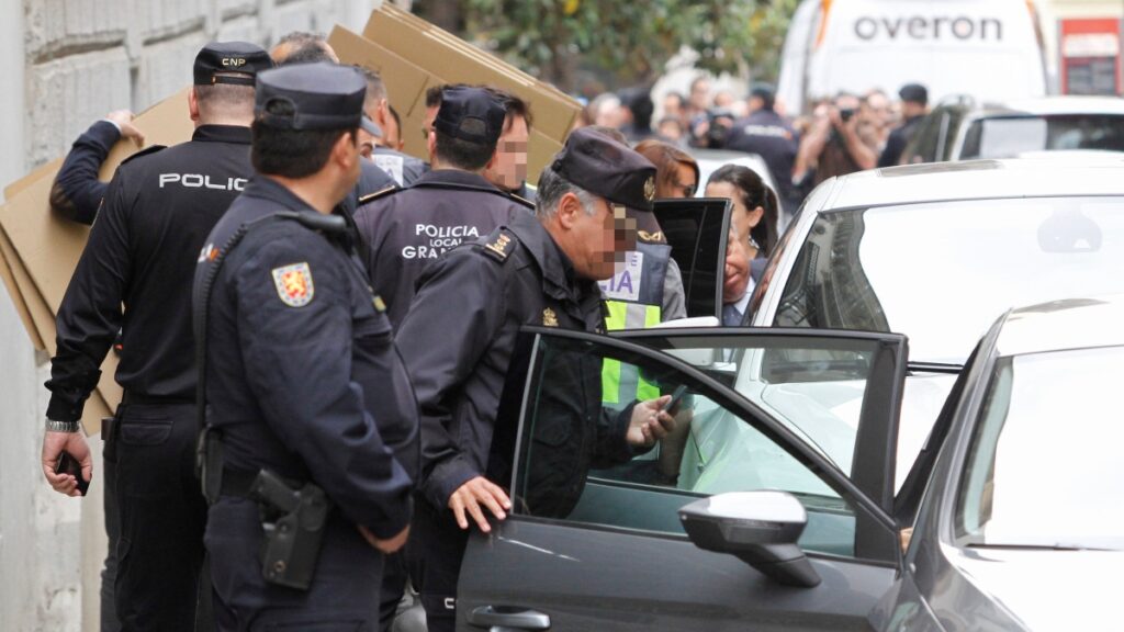 Detención del exalcalde de Granada José Torres Hurtado (PP) en abril de 2016 / Europa Press