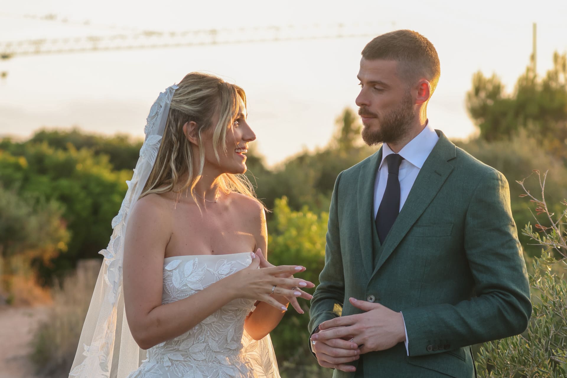 David de Gea y Edurne ya son marido y mujer las fotos y detalles de su boda en Menorca imagen Foto