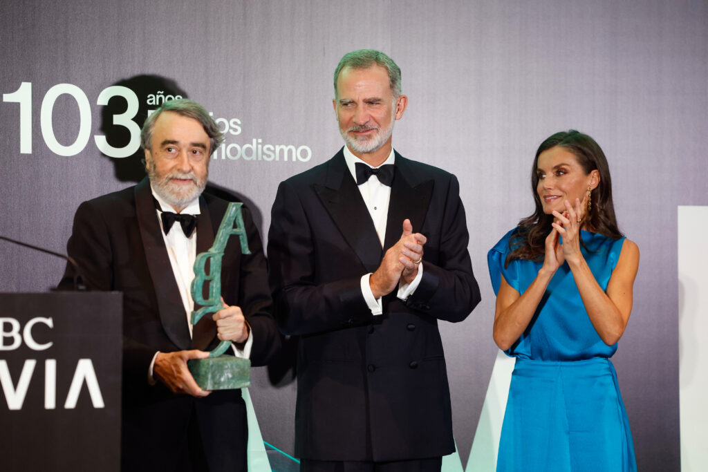 Letizia y Felipe VI en los Premios Internacionales de Periodismo ABC
