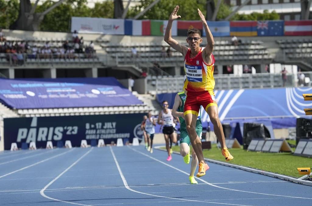 Ouhdadi, primer oro para España en los 5.000 metros del Mundial de Atletismo Paralímpico