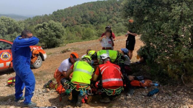 Rescatados tres menores en Chelva (Valencia) afectados por las altas temperaturas
