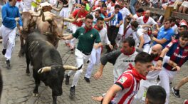 Los toros de Núñez del Cuvillo dejan un quinto encierro de los Sanfermines rápido y limpio