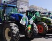 Casi 200 tractores marchan hacia el Ministerio de Agricultura para pedir ayudas por la sequía
