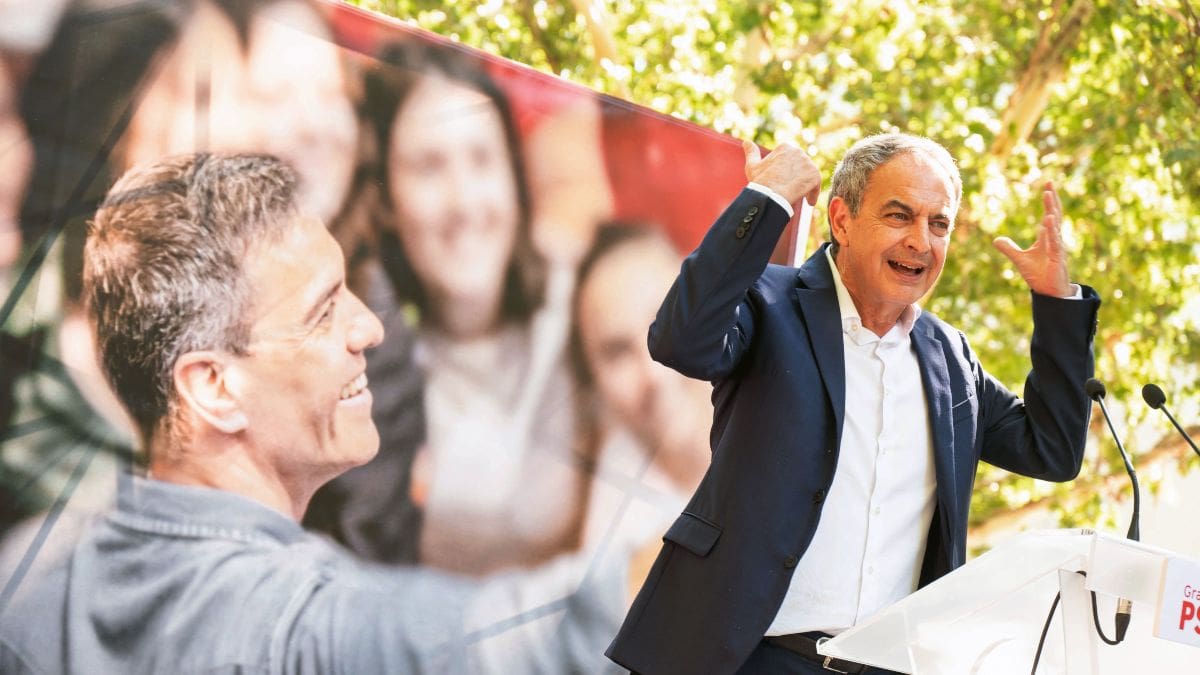 Zapatero: el PSOE «va a ganar a las encuestas», el PP sólo ofrece «un proyecto en contra»