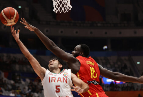 España gana a Irán y logra el pleno de victorias en la primera fase del Mundial de Baloncesto