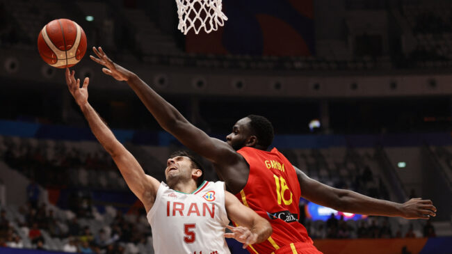 España gana a Irán y logra el pleno de victorias en la primera fase del Mundial de Baloncesto