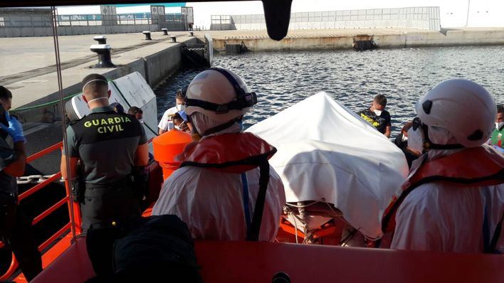 Llega una patera a Cabrera con 23 personas a bordo
