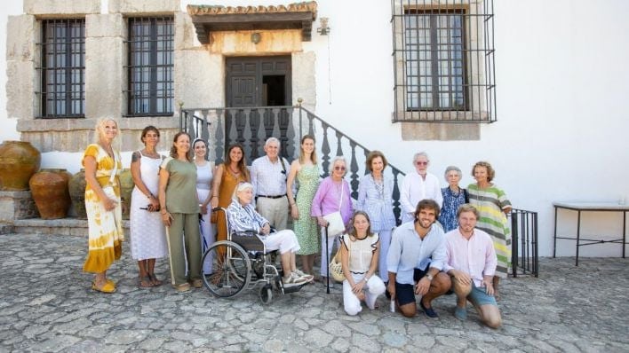 Doña Sofía visita el Museo Sa Bassa Blanca