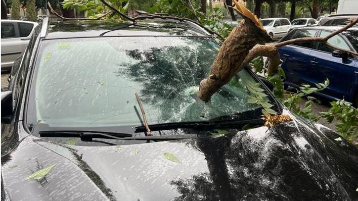 La tormenta golpea con furia la isla de Mallorca