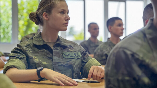 El comentado detalle del uniforme militar de la princesa Leonor