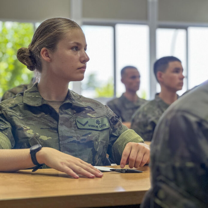 El comentado detalle del uniforme militar de la princesa Leonor