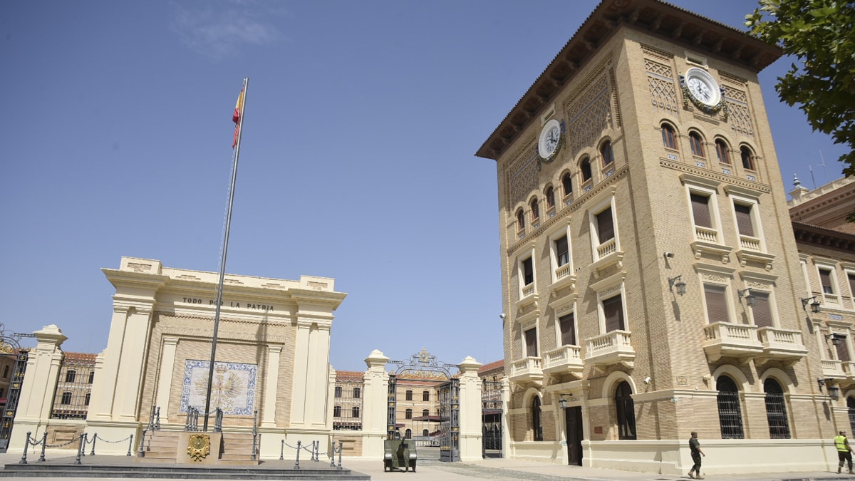 Así son las instalaciones en las que la princesa Leonor desarrollará su instrucción militar