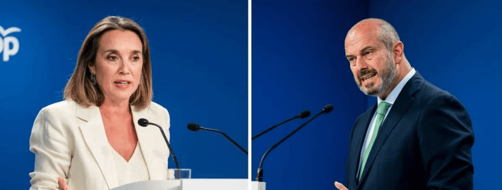 Feijóo propone a Gamarra para presidir el Congreso y a Rollán para el Senado