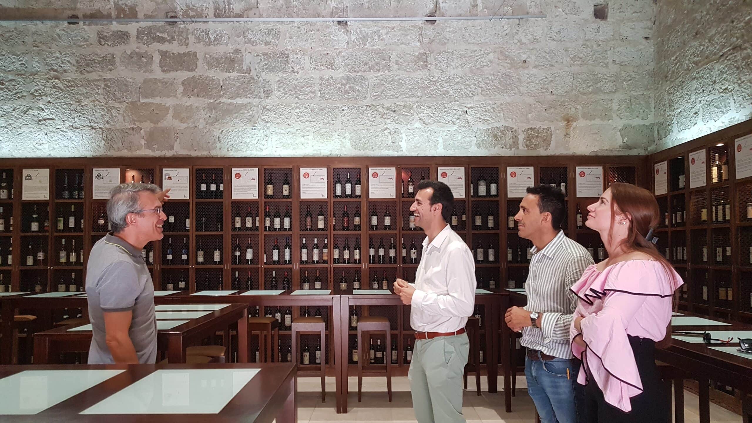 A Deputação Foral de Valladolid promove novas tecnologias no Museu do Vinho de Peñafiel
