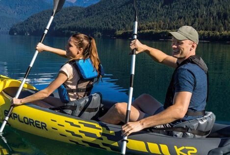 Practica deporte a tu ritmo este verano con el kayak hinchable de Intex: ¡ahora con un 26% de descuento!