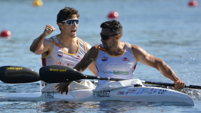 Íñigo Peña y Pedro Vázquez logran el primer oro para España en el Mundial de piragüismo