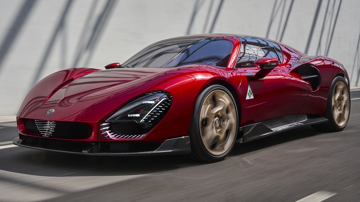 Alfa Romeo entra en la era eléctrica con un deportivo de ensueño: el 33 Stradale