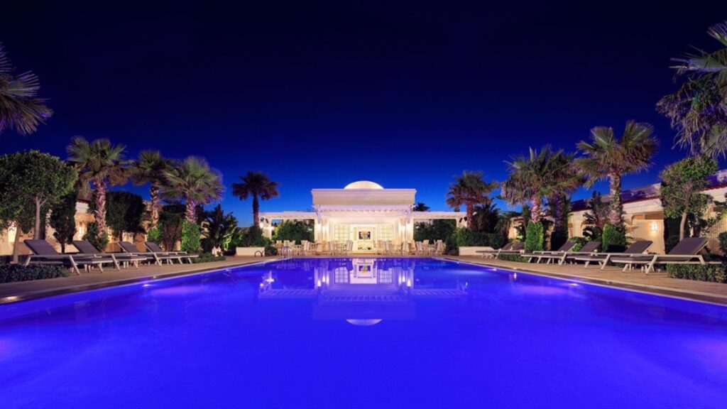 El Hotel Le Mirage, el exclusivo espacio de Marruecos en el que Sánchez pasa estos días.