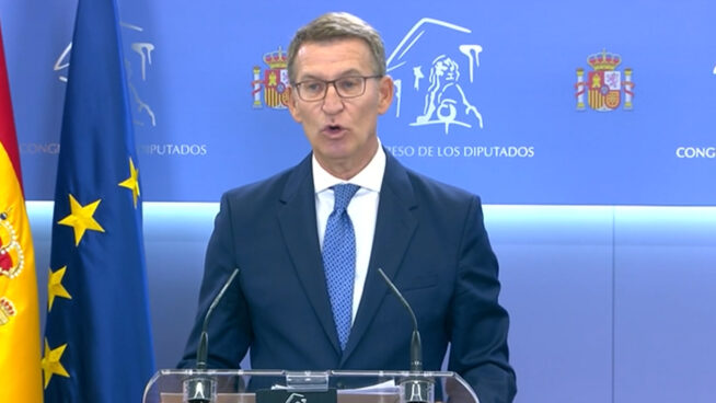 Feijóo: «Parece que el PSOE no quiere una investidura entre partidos constitucionales»