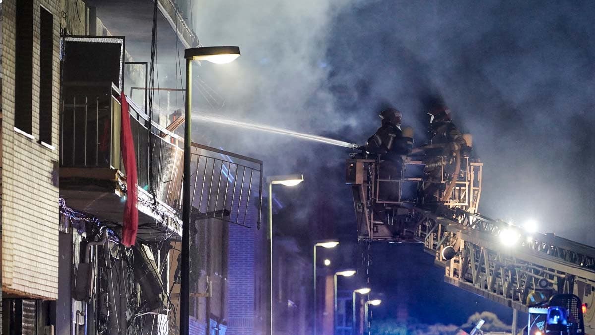 Una mujer muerta y varios heridos en una explosión en un edificio en Valladolid