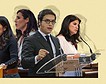 El joven Figaredo o una mujer: Vox se debate entre cuatro de sus diputados como portavoz
