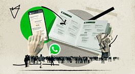 El placer (revolucionario) de tocar las conversaciones de WhatsApp